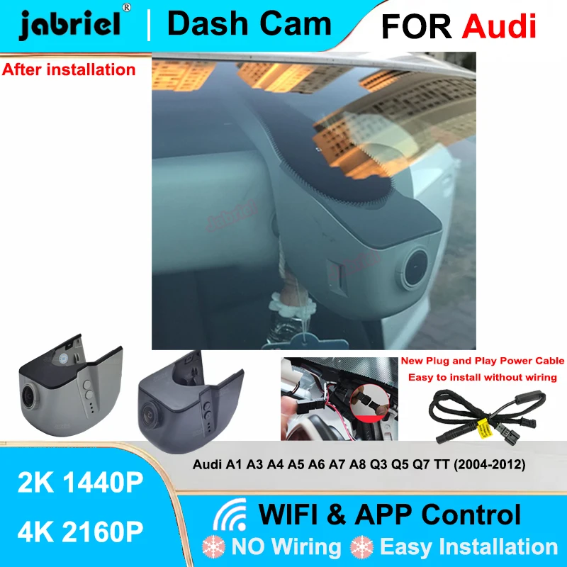 Видеорегистратор Jabriel 2K 4K Wi-Fi для Audi A1 A3 A4 A5 A6 A7 A8 Q3 Q5 Q7 TT 2004-2012 годов выпуска
Видеорегистратор Jabriel 2K 4K Wi-Fi для Audi A1 A3 A4 A5 A6 A7 A8 Q3 Q5 Q7 TT 2004-2012 годов выпуска