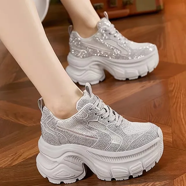 Real Leather Dad Shoes Women's New Thick Bottom Platform Shoes Net Surface Rhinestone Interior Casual Shoes Fashionable Sprin...
Real Leather Dad Shoes Women's New Thick Bottom Platform Shoes Net Surface Rhinestone Interior Casual Shoes Fashionable Sprin...