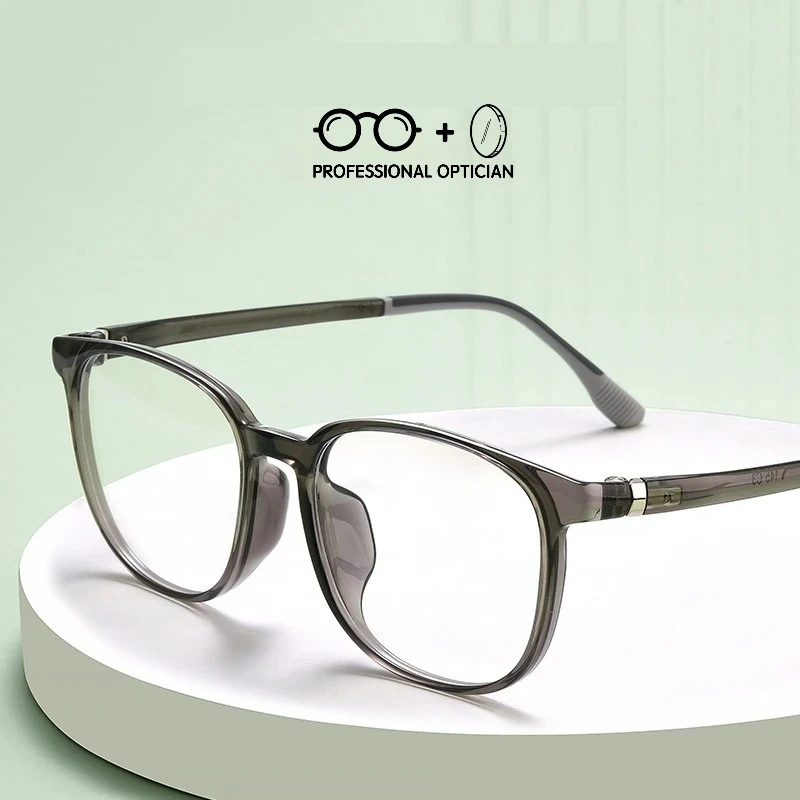 Ultra Light TR90 Literary Retro Round Frame Plain Myopia Hyperopia Astigmatism Anti Blue Light Prescription Optical Glasses
Ultra Light TR90 Literary Retro Round Frame Plain Myopia Hyperopia Astigmatism Anti Blue Light Prescription Optical Glasses