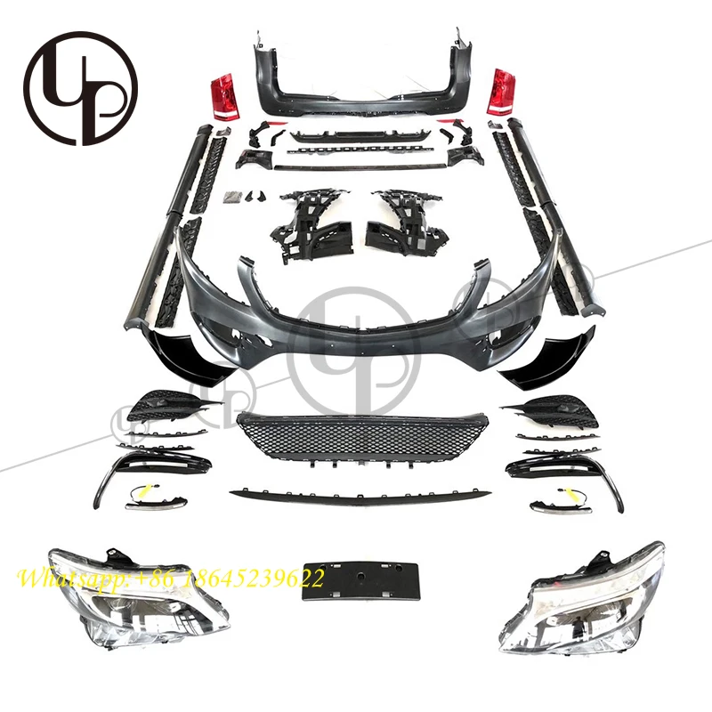 STLFV Class Vito 2020 V250 V260 V220 Car Body Kits Front Bumper Headlight Tail Lamp LED Diffuser Design Box Packed
STLFV Class Vito 2020 V250 V260 V220 Car Body Kits Front Bumper Headlight Tail Lamp LED Diffuser Design Box Packed