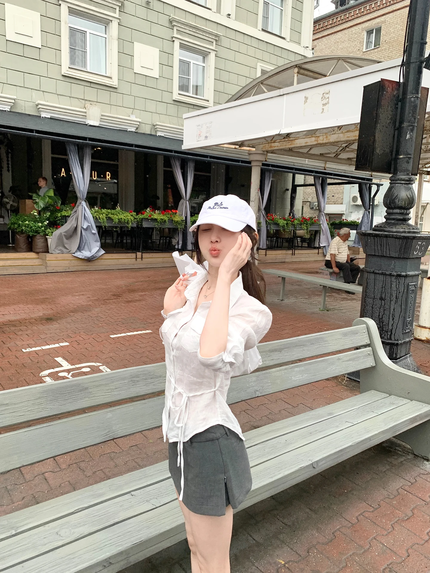 Panda Jingjing Full Linen irt with ket Front And Ba Waist Cinching Women's Summer Thin Long Sve Breathable Comfortable
Panda Jingjing Full Linen irt with ket Front And Ba Waist Cinching Women's Summer Thin Long Sve Breathable Comfortable