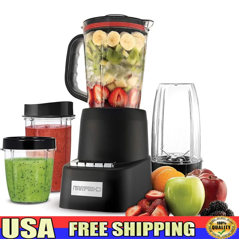 12-Piece Travel Blending System 700W Motor Easy Ice Crushing Shakes Smoothies Tumbler Set Programmable Speeds Dishwasher Safe
12-Piece Travel Blending System 700W Motor Easy Ice Crushing Shakes Smoothies Tumbler Set Programmable Speeds Dishwasher Safe