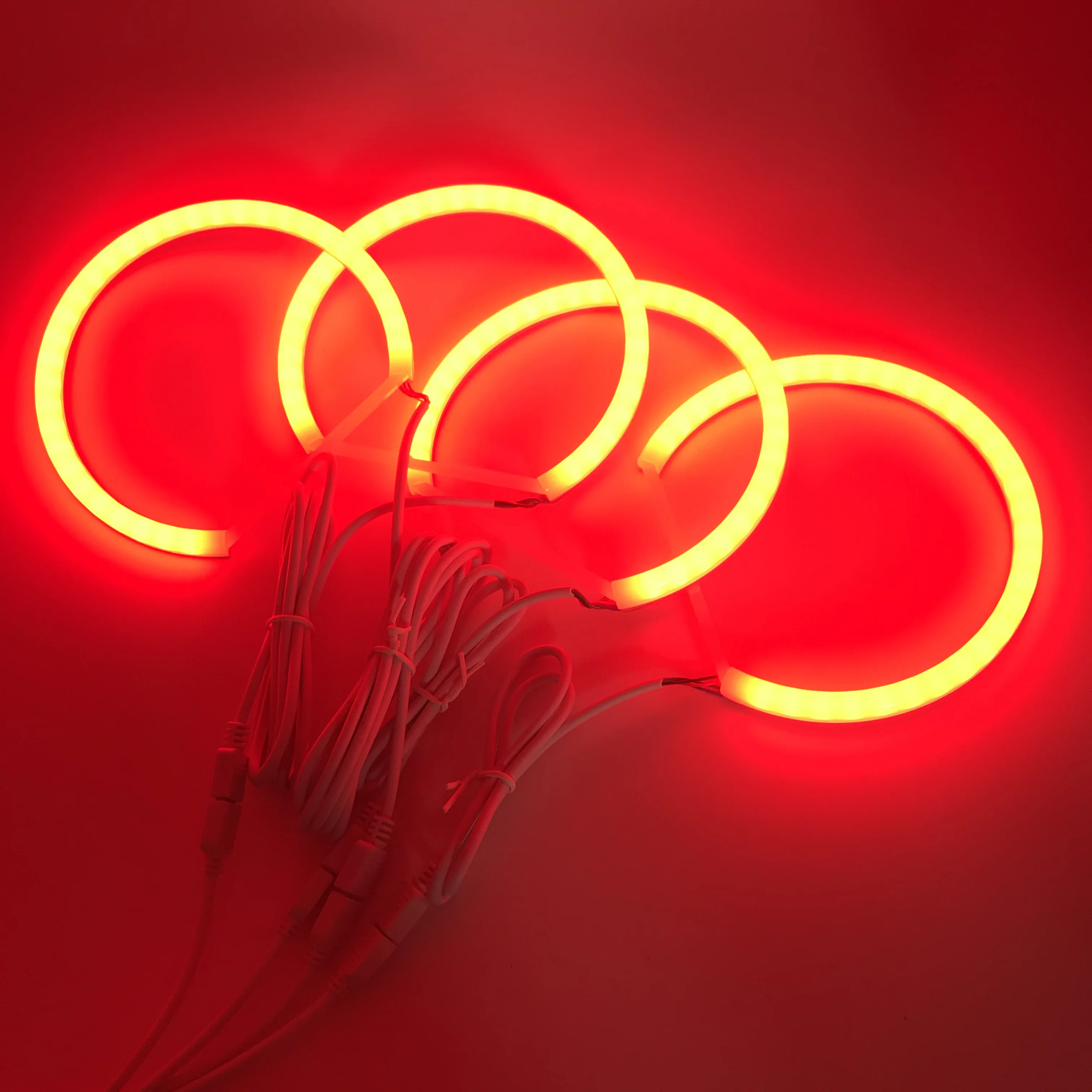 Matte 4PCS 131MM E36 Angel Eyes RGB Multicolor APP RF Wireless Remote Control LED Light Suitable for BMW 3 Series E46 E39 E38
Matte 4PCS 131MM E36 Angel Eyes RGB Multicolor APP RF Wireless Remote Control LED Light Suitable for BMW 3 Series E46 E39 E38