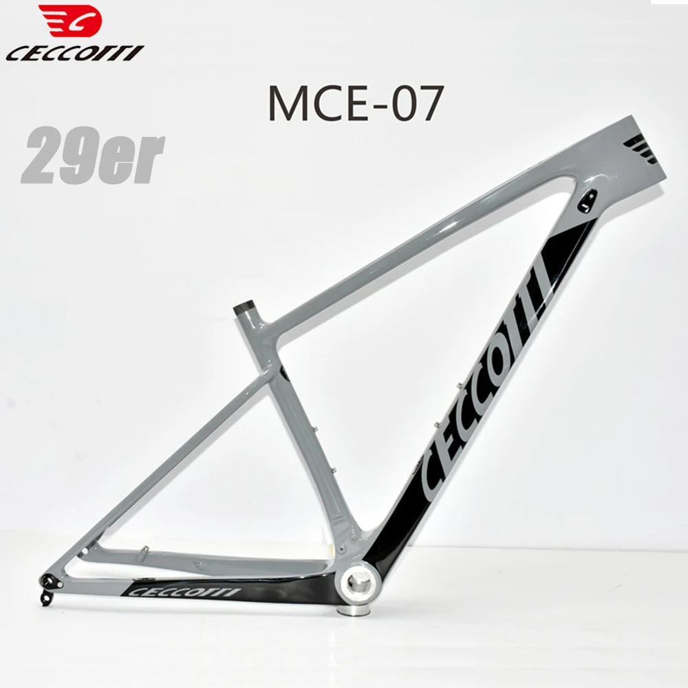 CECCOTTI полностью карбоновая рама 29er MTB XC Hardtail рама для горного велосипеда подходит для 2,35-дюймовых шин 148 мм Boost MTB 29er
CECCOTTI полностью карбоновая рама 29er MTB XC Hardtail рама для горного велосипеда подходит для 2,35-дюймовых шин 148 мм Boost MTB 29er