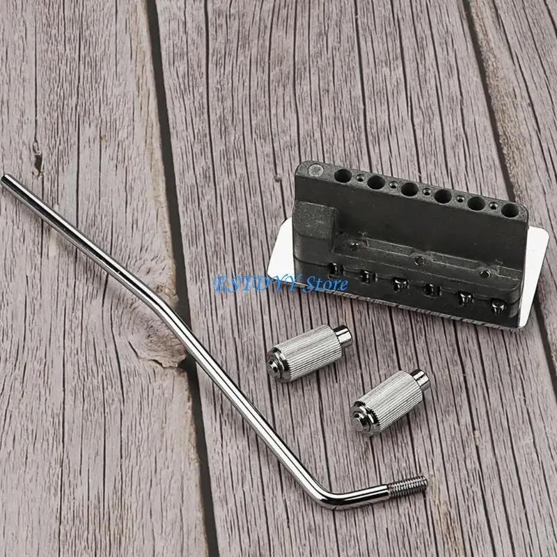 G6DE 6 String Guitar Bridge Vintage Bent Steel Saddles Electric Guitar Tremolo Bridge Electric Guitar Parts Easy to Use
G6DE 6 String Guitar Bridge Vintage Bent Steel Saddles Electric Guitar Tremolo Bridge Electric Guitar Parts Easy to Use