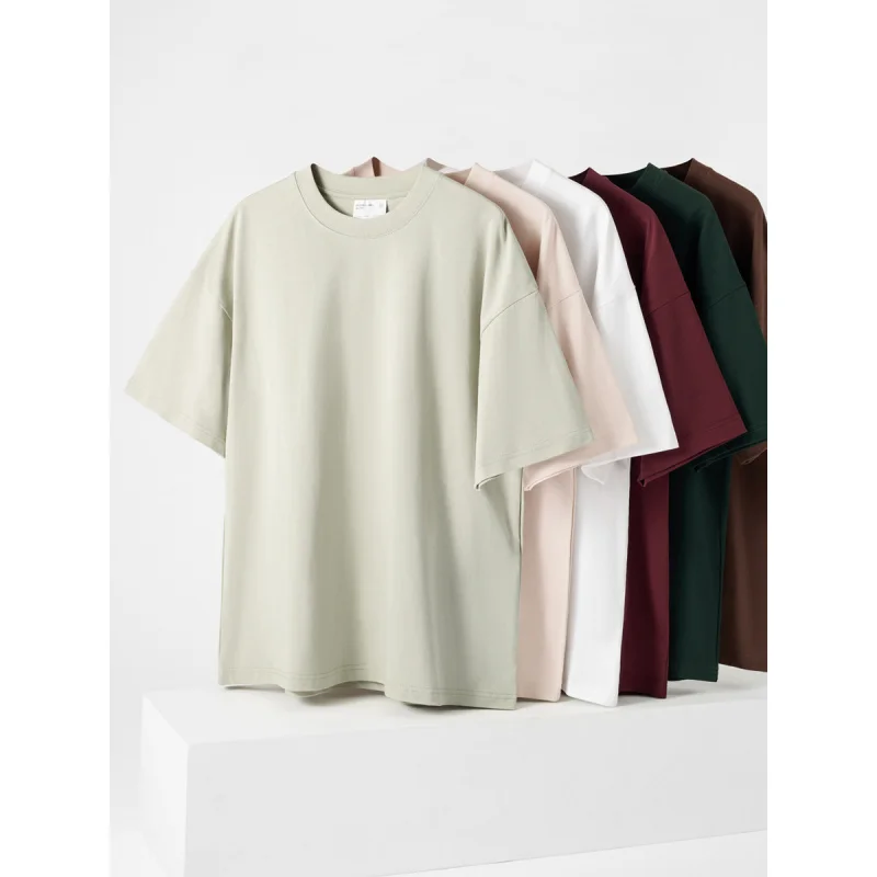GIOIOMen's High QualityTT shirt,Spring/Summer Solid Color Crew Neck300gHeavyweight Combed Cotton Loose Short SleeveTT shirt
GIOIOMen's High QualityTT shirt,Spring/Summer Solid Color Crew Neck300gHeavyweight Combed Cotton Loose Short SleeveTT shirt
