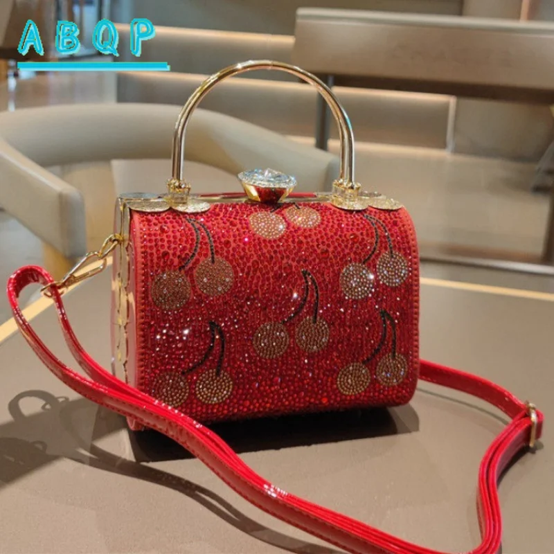 Women's Handbag Luxury Brand Leather with Diamonds Dinner Women's Shoulder Messenger Bag with Diamonds Shiny Fashion Women's Bag
Women's Handbag Luxury Brand Leather with Diamonds Dinner Women's Shoulder Messenger Bag with Diamonds Shiny Fashion Women's Bag