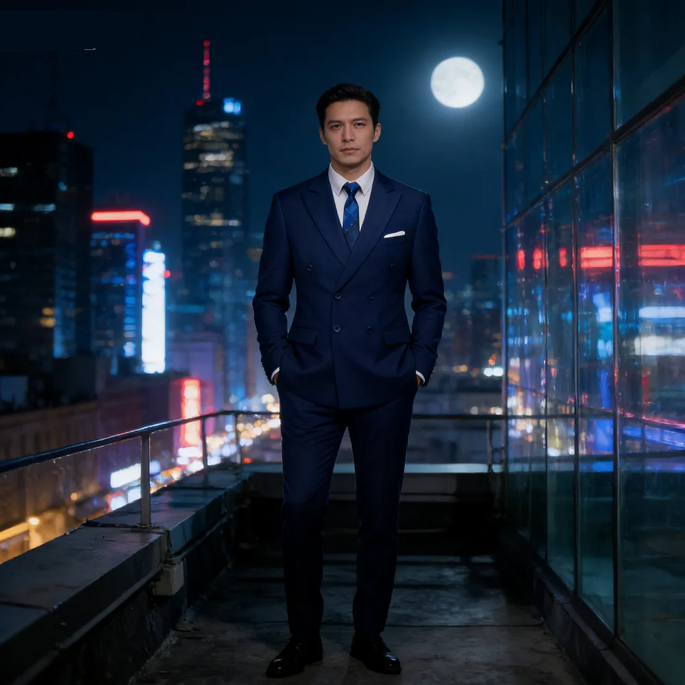 Однотонный мужской двубортный комплект одежды из 2 предметов, свадебный деловой повседневный сценический костюм с пиковыми лацканами, выпускной костюм
Однотонный мужской двубортный комплект одежды из 2 предметов, свадебный деловой повседневный сценический костюм с пиковыми лацканами, выпускной костюм