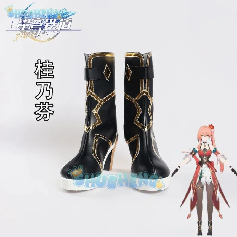 xixixi Honkai: Star Rail cos Guinaifen косплей обувь с персонажами аниме
xixixi Honkai: Star Rail cos Guinaifen косплей обувь с персонажами аниме