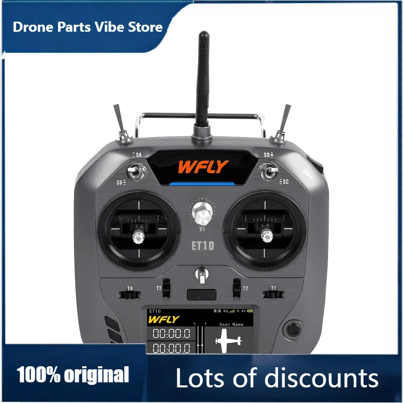 Пульт дистанционного управления FyRemote для FPV-дрона WFLY ET10 (обновление с ET07), поддержка приемника TBS Nano
Пульт дистанционного управления FyRemote для FPV-дрона WFLY ET10 (обновление с ET07), поддержка приемника TBS Nano