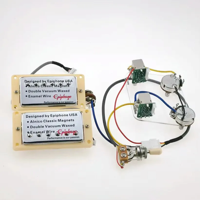 LP Standard Humbucker Pickups 4C with Push Pull Wiring Harness for Gift Guitar Pickups
LP Standard Humbucker Pickups 4C with Push Pull Wiring Harness for Gift Guitar Pickups