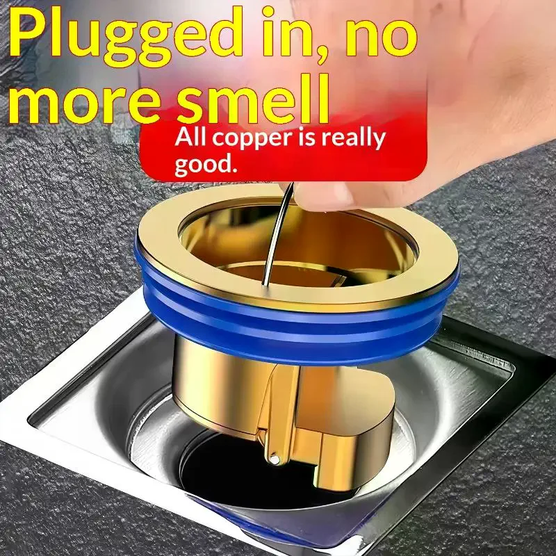 Brass Drain Plug One Way Valve Drop-in, Shower Floor Drain Backflow Preventer, Anti-Odor Shower Drain Plug, Shower Stopper
Brass Drain Plug One Way Valve Drop-in, Shower Floor Drain Backflow Preventer, Anti-Odor Shower Drain Plug, Shower Stopper