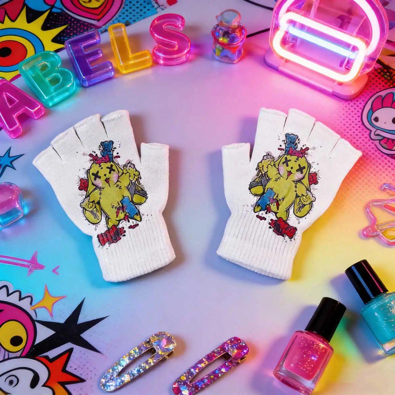 Модные универсальные перчатки-напальчники с мультяшным дизайном для мужчин и женщин, согревающие на каждый день, хит продаж к Рождеству и фестивалю эльфов
Модные универсальные перчатки-напальчники с мультяшным дизайном для мужчин и женщин, согревающие на каждый день, хит продаж к Рождеству и фестивалю эльфов