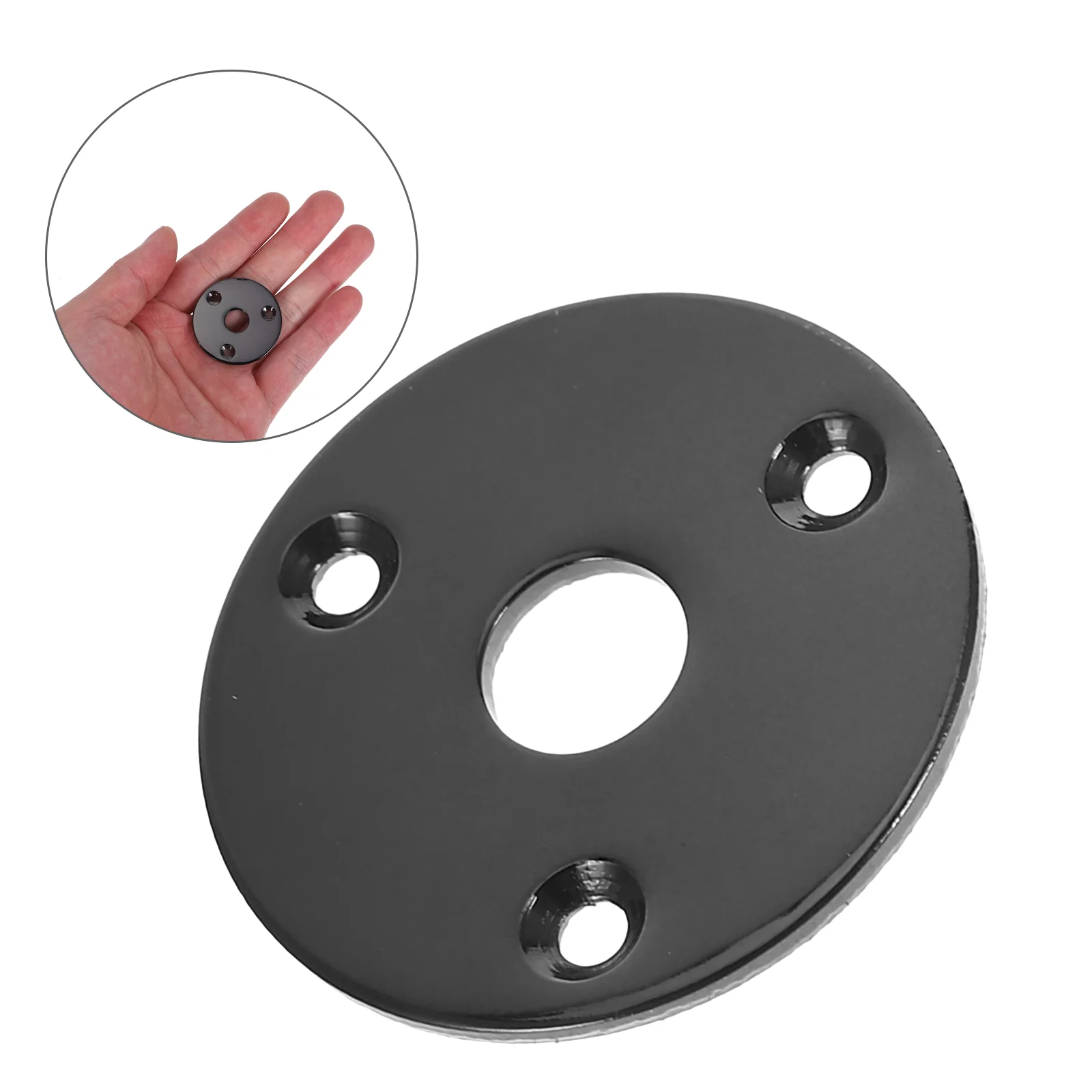 1 Round Guitar Jack Plate Indented 1 4 Inch Pickup Output Input Socket Metal Jack Plate Screws Electric Bass Sturdy Iron Copper
1 Round Guitar Jack Plate Indented 1 4 Inch Pickup Output Input Socket Metal Jack Plate Screws Electric Bass Sturdy Iron Copper