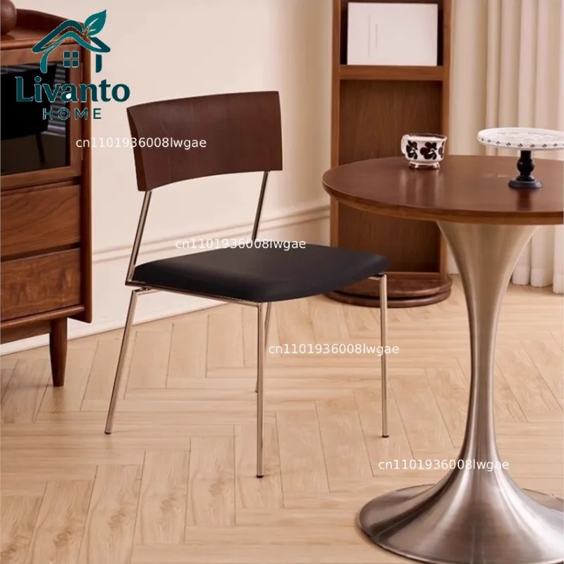 MOMO Vintage Dining Home Designers Solid Wood Backrest Coffee Shop Dining Tables Minimalist Armrests Chairs
MOMO Vintage Dining Home Designers Solid Wood Backrest Coffee Shop Dining Tables Minimalist Armrests Chairs