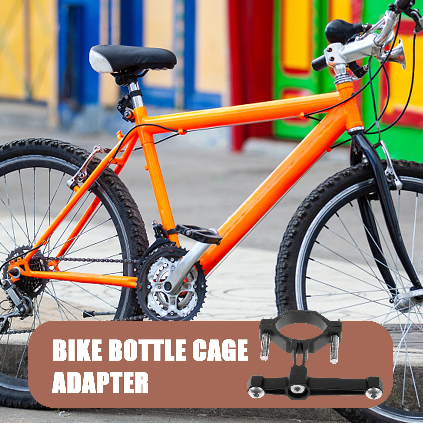 1 set Water Bottle Cage Mount Adapter Universal Bike Handlebar Seatpost Fork Compatible Lightweight Cycling Kettle Holder Road
1 set Water Bottle Cage Mount Adapter Universal Bike Handlebar Seatpost Fork Compatible Lightweight Cycling Kettle Holder Road