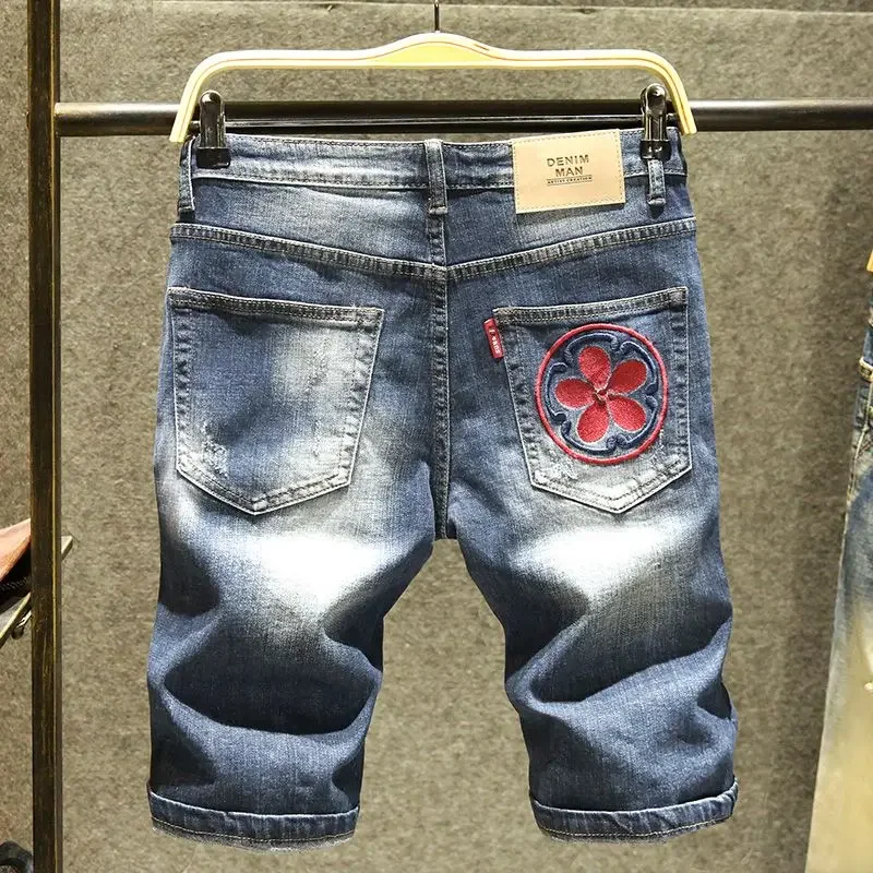 Men's Short Jeans Pants Half Skinny Long Slim Bermuda with Pockets Male Denim Shorts Jorts Distressed Vintage Buttons Sale Xxxl
Men's Short Jeans Pants Half Skinny Long Slim Bermuda with Pockets Male Denim Shorts Jorts Distressed Vintage Buttons Sale Xxxl