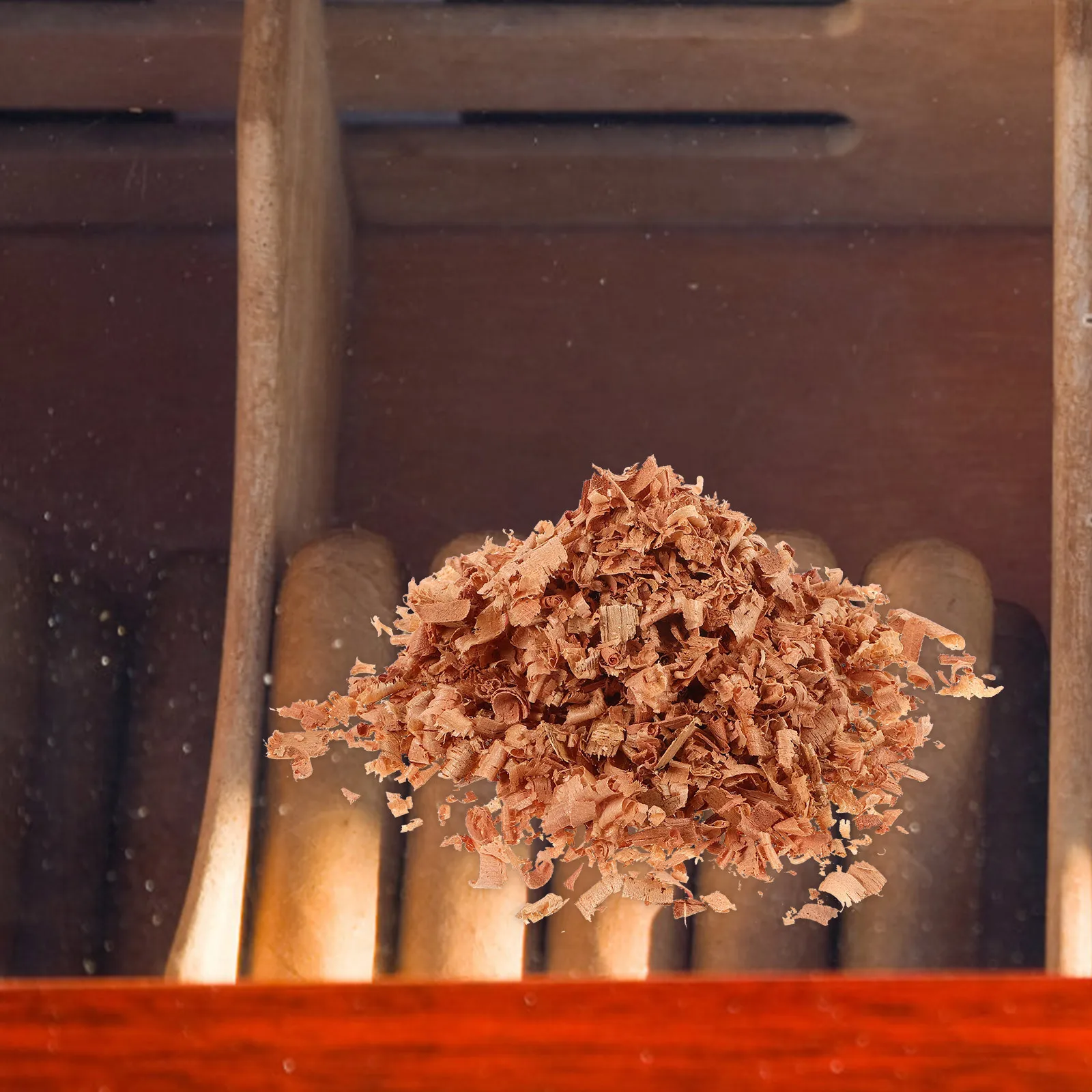 Chips 50g Cigar Accessories Shavings for Humidors Closet Natural Scented Bug Repellent Practical Home Use
Chips 50g Cigar Accessories Shavings for Humidors Closet Natural Scented Bug Repellent Practical Home Use