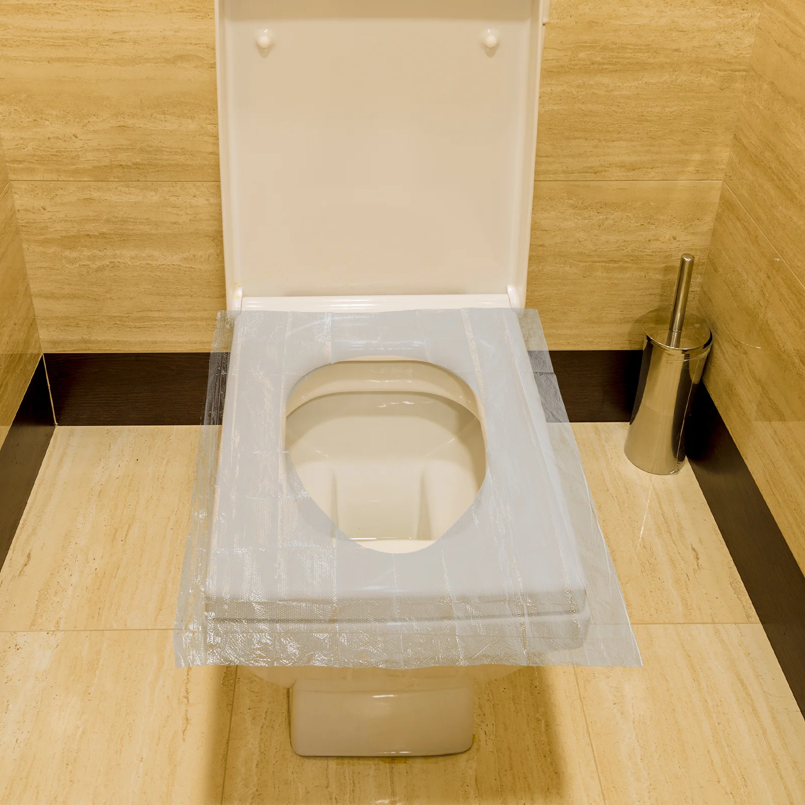 50Pcs Disposable Toilet Seat Covers Clear Toilet Liners Travel Size Portable for Office Hotel Restaurant Public Restrooms
50Pcs Disposable Toilet Seat Covers Clear Toilet Liners Travel Size Portable for Office Hotel Restaurant Public Restrooms