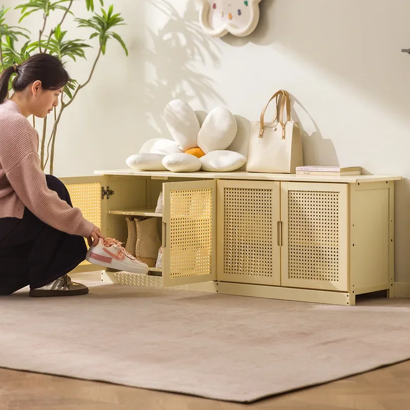 Shoe changing stool household door strip stool wearing shoe stool shoe cabinet integrated stool shoe rack seated solid wood
Shoe changing stool household door strip stool wearing shoe stool shoe cabinet integrated stool shoe rack seated solid wood