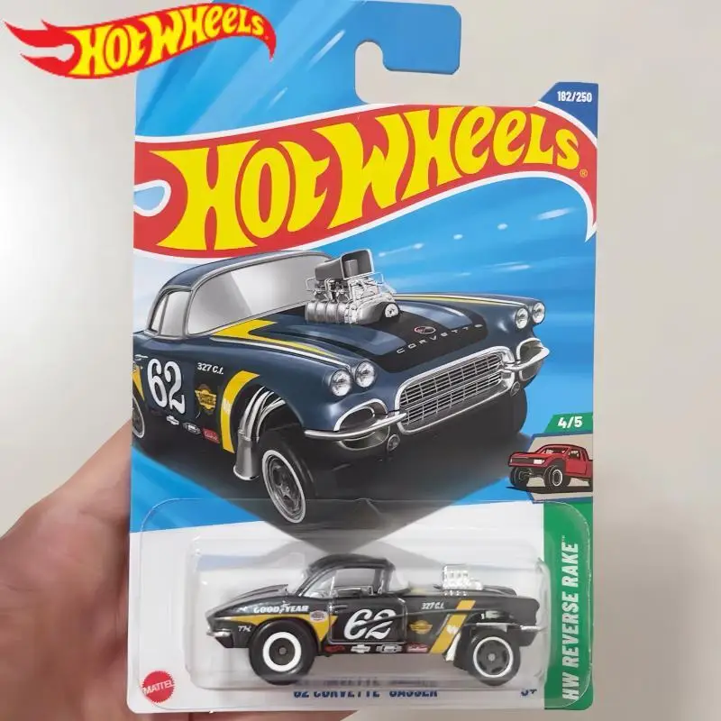2025 Original Hot Wheels 2025 J Case Super Treasure Hunt '62 Corvette Gasser Collectible 1:64 Diecast Vehicle Model Car Toy Gift
2025 Original Hot Wheels 2025 J Case Super Treasure Hunt '62 Corvette Gasser Collectible 1:64 Diecast Vehicle Model Car Toy Gift
