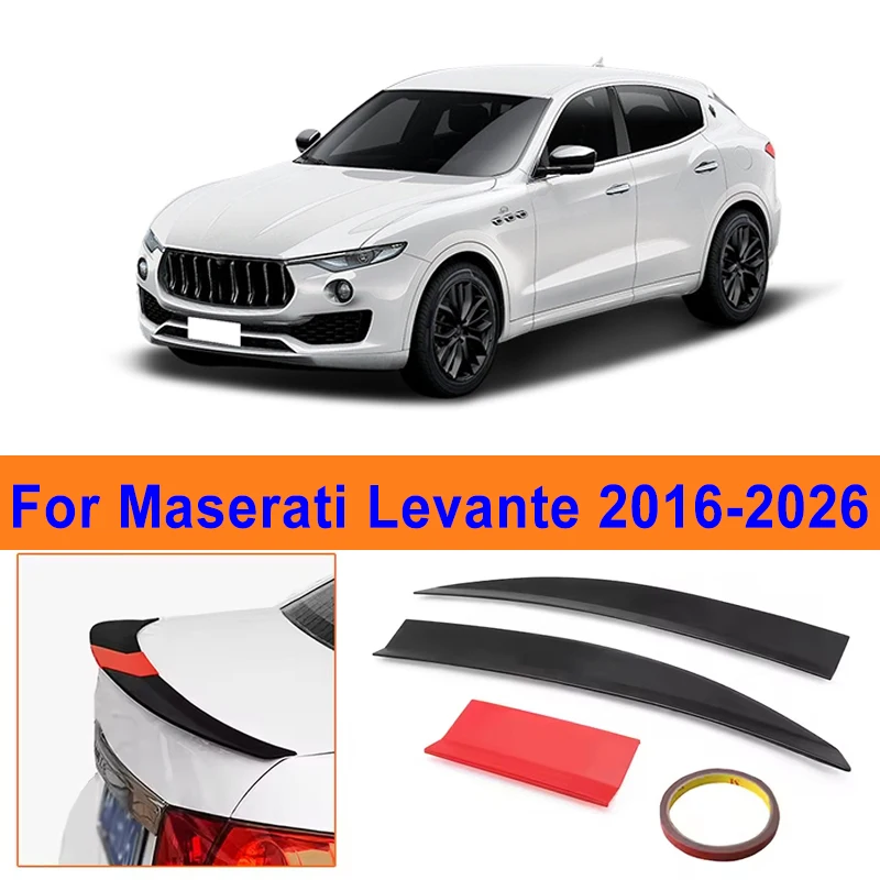 For Maserati Levante 2016-2026 3-Section ABS Rear Trunk Spoiler 115-125cm Adjustable Sports Decor Top Wing Car Exterior Parts
For Maserati Levante 2016-2026 3-Section ABS Rear Trunk Spoiler 115-125cm Adjustable Sports Decor Top Wing Car Exterior Parts