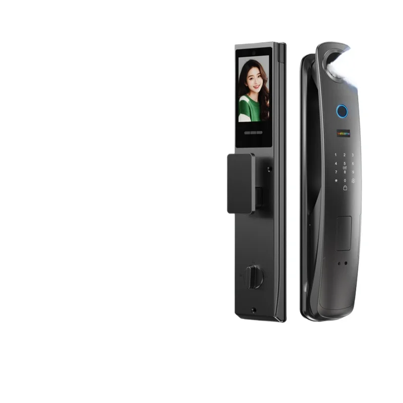 Smart Electronic Door Lock with Fingerprint Face Palm Vein Recognition for Wooden Doors Smart Doorbell Peephole App Control
Smart Electronic Door Lock with Fingerprint Face Palm Vein Recognition for Wooden Doors Smart Doorbell Peephole App Control