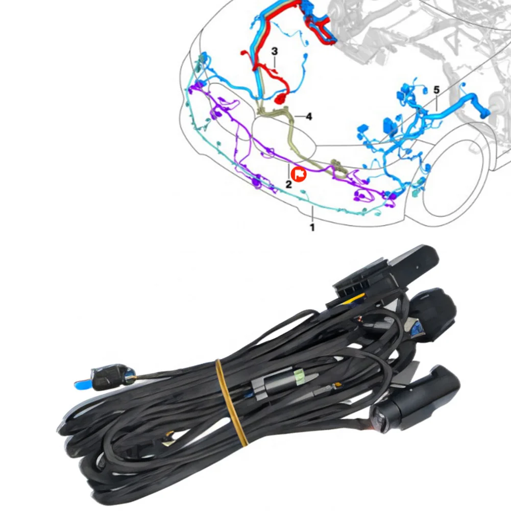 Front Bumper Harness Parking Sensor Wire For Parking Assist Installation Black Quick Installation Easy To Install Wear Resistant
Front Bumper Harness Parking Sensor Wire For Parking Assist Installation Black Quick Installation Easy To Install Wear Resistant