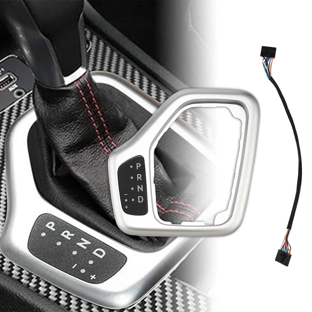 Shifter Transmission Bezel with Harness Kit Fit for Jeep Cherokee 2014-2018 Replacement part number OEM 5YD27XSAAA
Shifter Transmission Bezel with Harness Kit Fit for Jeep Cherokee 2014-2018 Replacement part number OEM 5YD27XSAAA