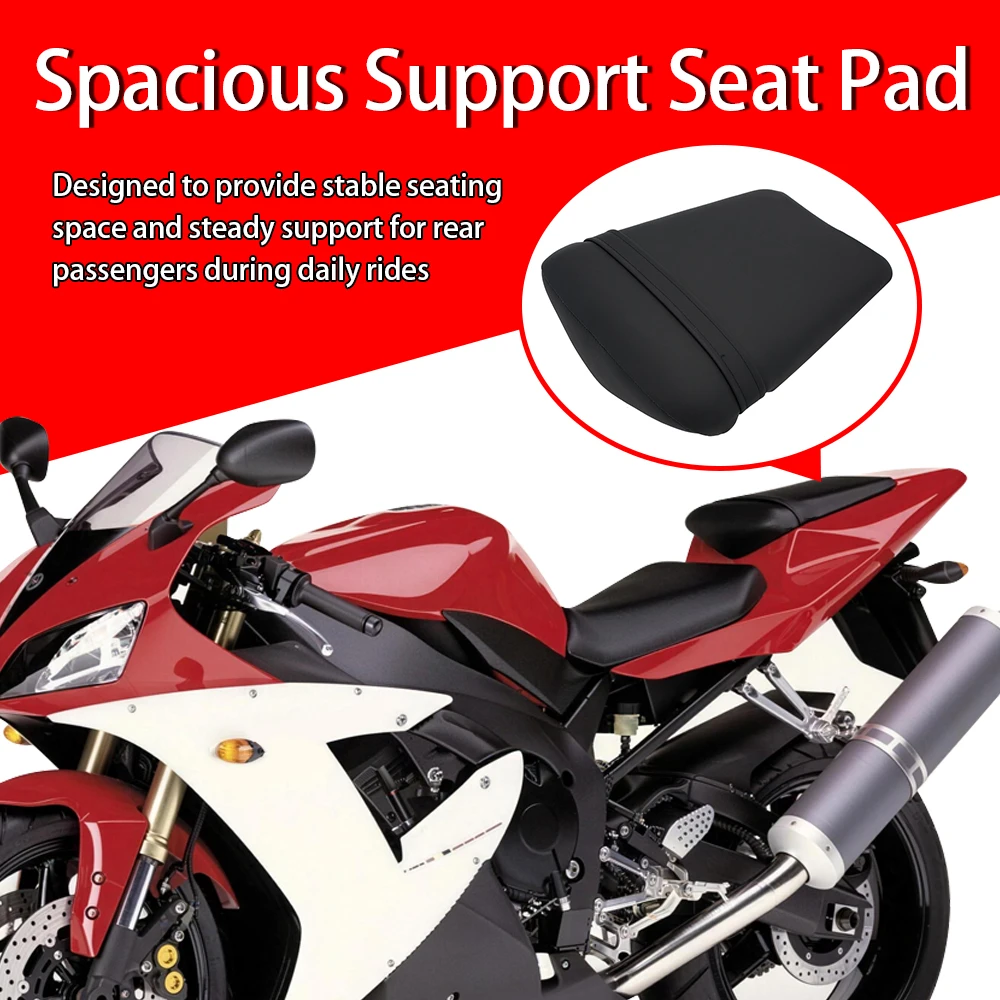 Fit For Yamaha YZF-R1 YZF R1 2002 2003 Black PU Leather Rear Pillion Passenger Seat Cushion Saddle Pad Motorcycle Accessories
Fit For Yamaha YZF-R1 YZF R1 2002 2003 Black PU Leather Rear Pillion Passenger Seat Cushion Saddle Pad Motorcycle Accessories