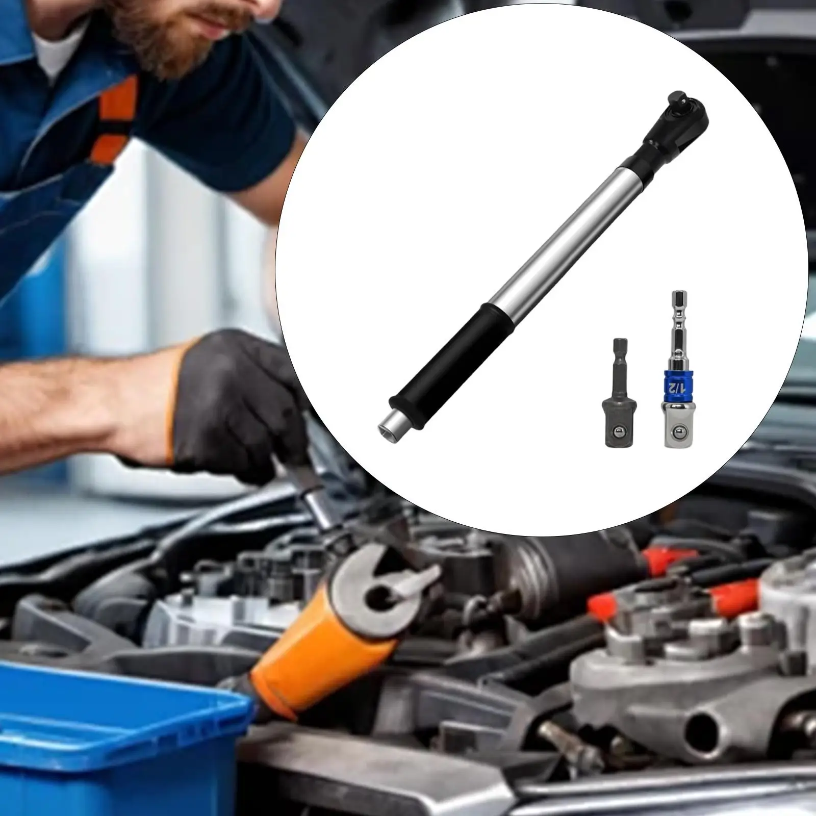 Chrome Vanadium Steel Offset Extension Ratcheting Wrench Impact Adapter Multifunctional Torque Wrench for Auto Plumbing Projects
Chrome Vanadium Steel Offset Extension Ratcheting Wrench Impact Adapter Multifunctional Torque Wrench for Auto Plumbing Projects