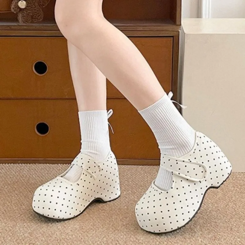 Shoes Sweet Polka Dot Canvas Shoes 2026 Spring Summer Leisure Kawaii Shoes Girls
Shoes Sweet Polka Dot Canvas Shoes 2026 Spring Summer Leisure Kawaii Shoes Girls