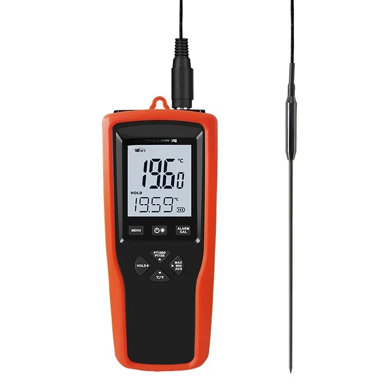 Platinum Resistance Thermometer YET-710/720L Electronic Thermometer PT1000 Contact Temperature Measuring Instrument
Platinum Resistance Thermometer YET-710/720L Electronic Thermometer PT1000 Contact Temperature Measuring Instrument