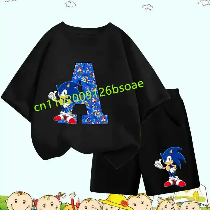 Kids Boys Anime T Shirt Suit Spring Children Baby Clothes Sets Hot Summer New T-shirts Set Boys Sonics T-shirt Shorts 2 Pcs Sets
Kids Boys Anime T Shirt Suit Spring Children Baby Clothes Sets Hot Summer New T-shirts Set Boys Sonics T-shirt Shorts 2 Pcs Sets