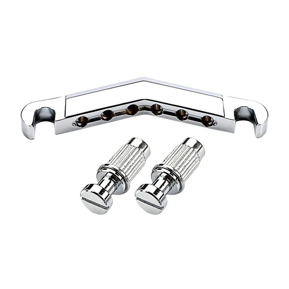 Metal Bridge Guitar Accessory Accessories Electric Tailpiece Parts Replacement for Saddle
Metal Bridge Guitar Accessory Accessories Electric Tailpiece Parts Replacement for Saddle