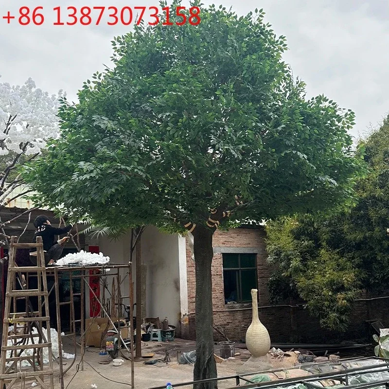 Simulation hotel indoor and outdoor landscaping Bionic green plant decoration Wedding window props Wishing tree
Simulation hotel indoor and outdoor landscaping Bionic green plant decoration Wedding window props Wishing tree