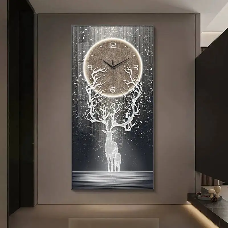 Big Size Living Room Clock Wall Luxury Art Mural Mechanism Interior Restaurant Cute Wall Clocks Fashion Reloj Room Decorations
Big Size Living Room Clock Wall Luxury Art Mural Mechanism Interior Restaurant Cute Wall Clocks Fashion Reloj Room Decorations
