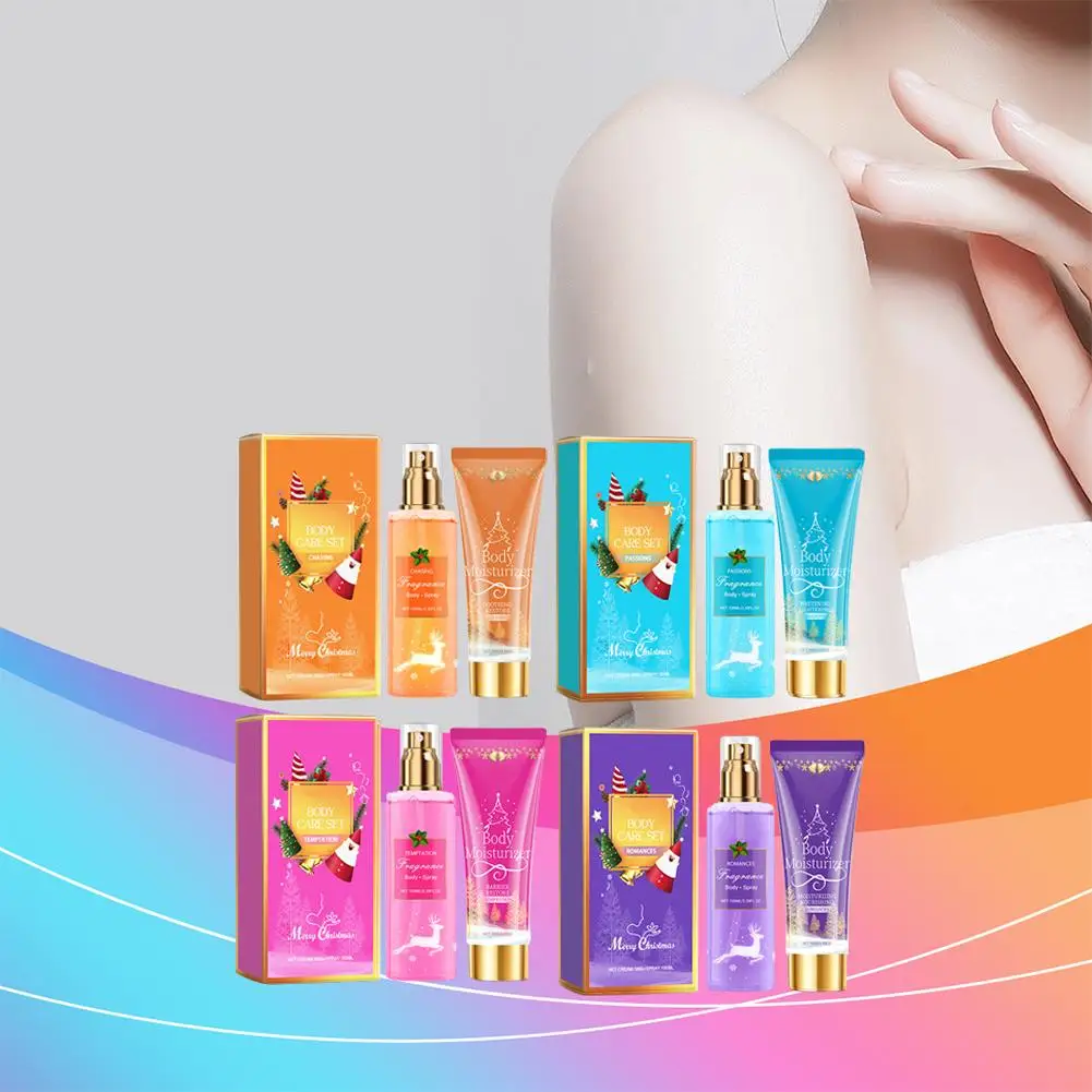 Christmas Body Lotion Fragrance Body Spray Body Care Set Travel Body Christmas Scented Care Moisturizing Spray Set Body F4J2
Christmas Body Lotion Fragrance Body Spray Body Care Set Travel Body Christmas Scented Care Moisturizing Spray Set Body F4J2