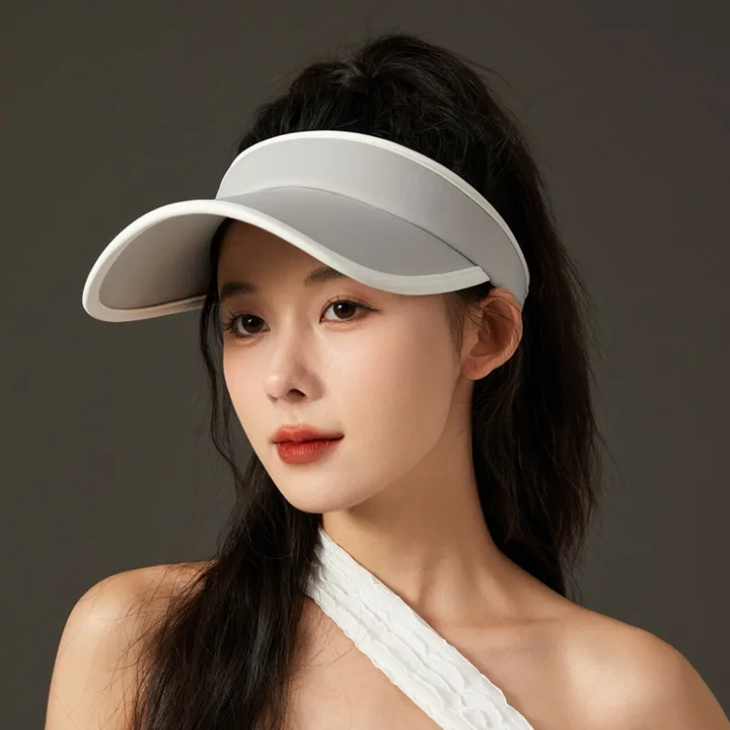 UPF50+ Ice Silk Large Brim Hat Empty Top Adjustable UV Protection Sun Hat Women New Running Sports Cycling Empty Top Hat
UPF50+ Ice Silk Large Brim Hat Empty Top Adjustable UV Protection Sun Hat Women New Running Sports Cycling Empty Top Hat