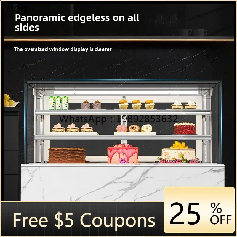 Панорамный холодильный шкаф-витрина BX для десертов, муссов и фруктов в западном стиле, с функцией сохранения свежести
Панорамный холодильный шкаф-витрина BX для десертов, муссов и фруктов в западном стиле, с функцией сохранения свежести