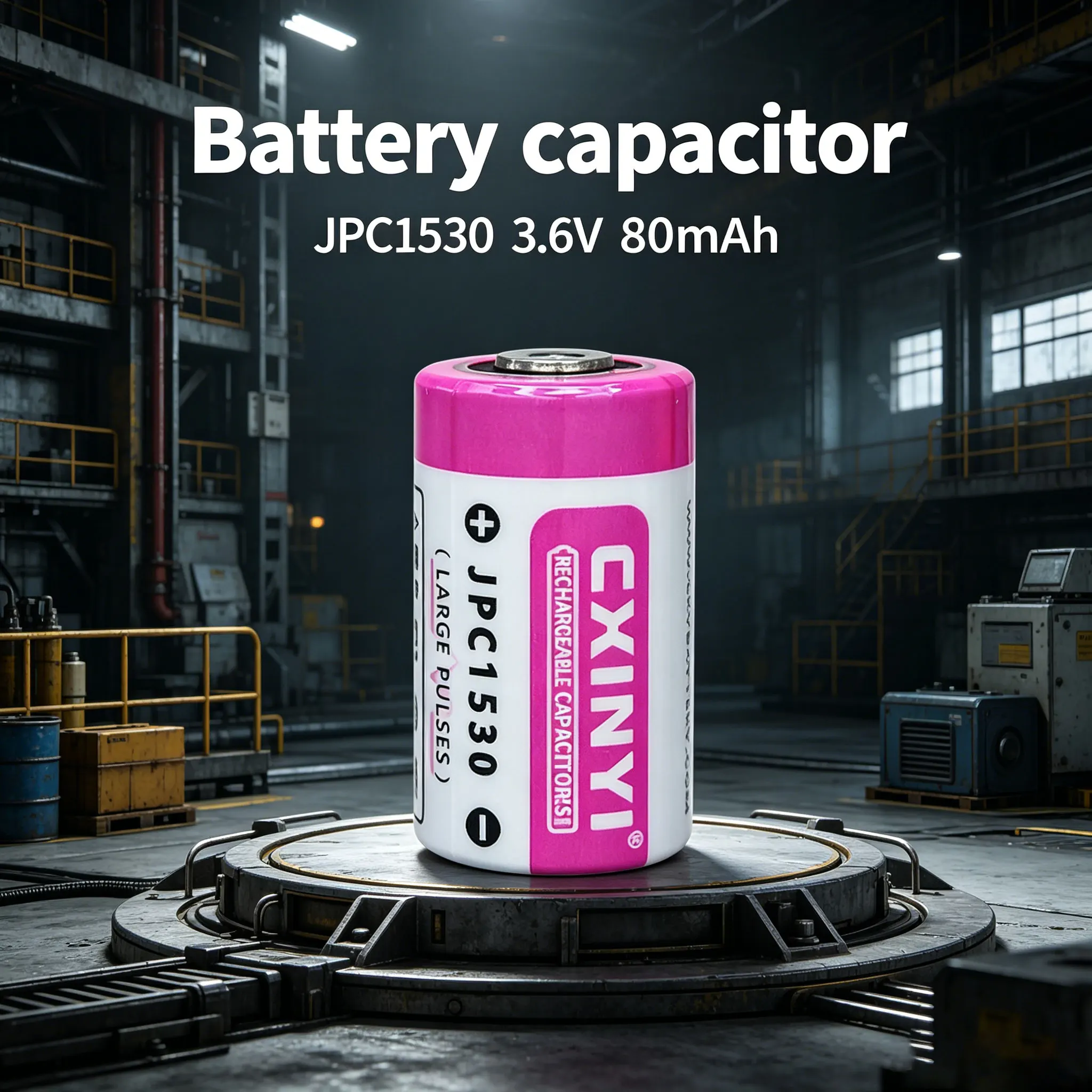 CXINYI JPC1530 3.6V Rechargeable Lithium Battery Capacitor SPC1530 HPC1530 High Current Solar Battery For ETC Quick Pass Card Io
CXINYI JPC1530 3.6V Rechargeable Lithium Battery Capacitor SPC1530 HPC1530 High Current Solar Battery For ETC Quick Pass Card Io