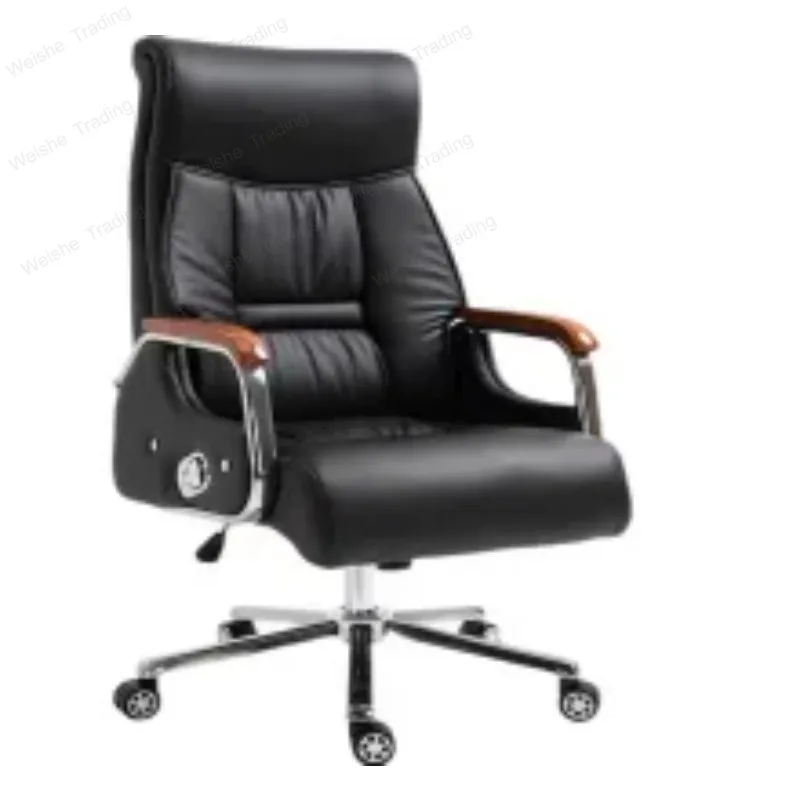 Adjustable Swivel Comfortable Leather Office Chair Boss Chair Made in China Office Furniture
Adjustable Swivel Comfortable Leather Office Chair Boss Chair Made in China Office Furniture