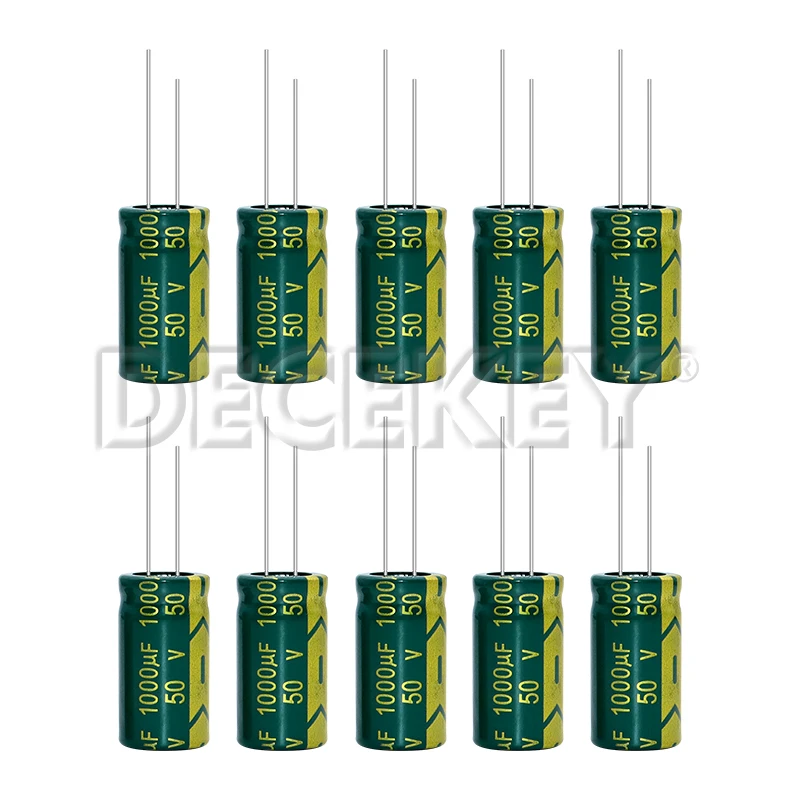 10pcs/lot Low ESR/Impedance high frequency 25V 35v 50v 1000UF aluminum electrolytic capacitor Tolerance 20%
10pcs/lot Low ESR/Impedance high frequency 25V 35v 50v 1000UF aluminum electrolytic capacitor Tolerance 20%
