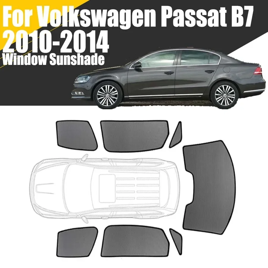 Custom Magnetic Car Window Sunshade For Volkswagen Passat B7 Sedan 2010-2014 VW Curtain Mesh Front Windshield Frame Curtain
Custom Magnetic Car Window Sunshade For Volkswagen Passat B7 Sedan 2010-2014 VW Curtain Mesh Front Windshield Frame Curtain