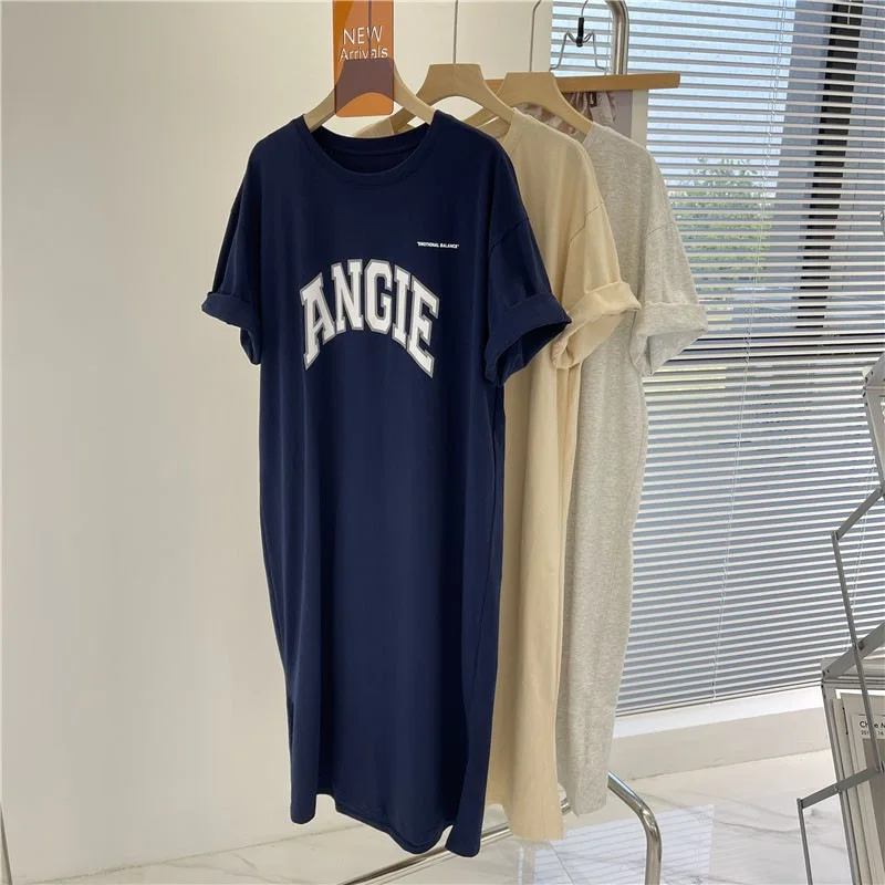 Sweet Casual Women's Dress In-Style Summer Sleepwear Midi Length Short Sleeve round Neck Polyester Fabric Outerwear Nightgown
Sweet Casual Women's Dress In-Style Summer Sleepwear Midi Length Short Sleeve round Neck Polyester Fabric Outerwear Nightgown
