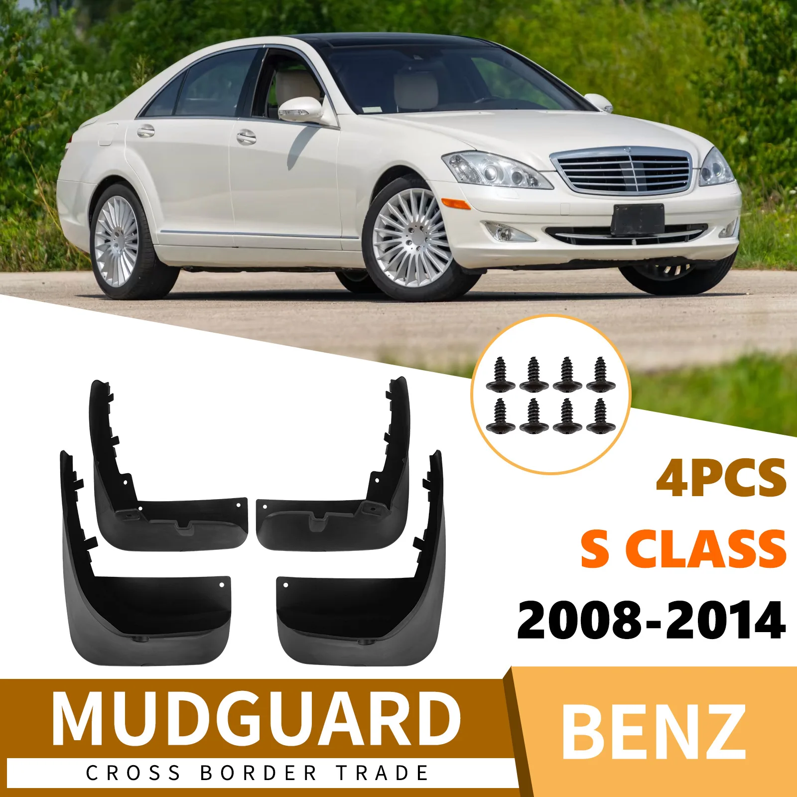 For Mercedes-Benz S-Class W221 2008-2014 Mud Flaps Splash Guard Mudguards Front Rear Fender Auto Styling Car Accessories
For Mercedes-Benz S-Class W221 2008-2014 Mud Flaps Splash Guard Mudguards Front Rear Fender Auto Styling Car Accessories