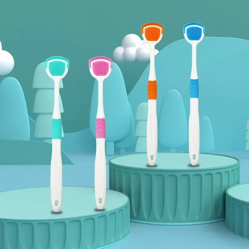 1PCs Tongue Scraper Brush Reusable Scraper for Tongue Washable Tongue Cleaning Tool Fresh Breath Oral Hygiene Care Accessories
1PCs Tongue Scraper Brush Reusable Scraper for Tongue Washable Tongue Cleaning Tool Fresh Breath Oral Hygiene Care Accessories