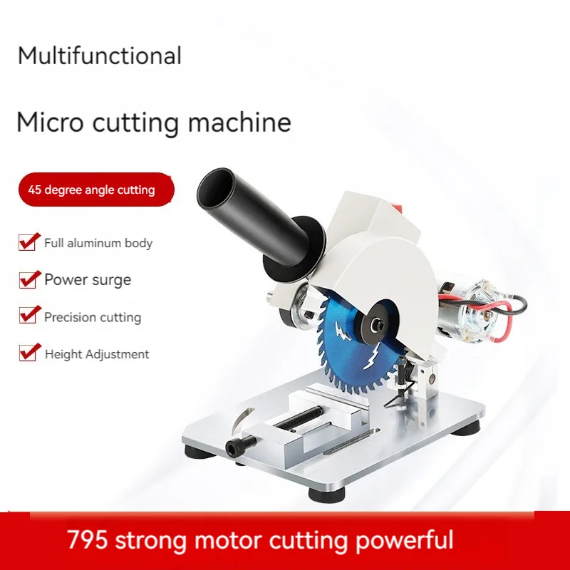 Multifunctional Micro Cutting Machine 45 Degree DIY Drill Small Aluminum Alloy Table Saw Cutting Aluminum Machine
Multifunctional Micro Cutting Machine 45 Degree DIY Drill Small Aluminum Alloy Table Saw Cutting Aluminum Machine
