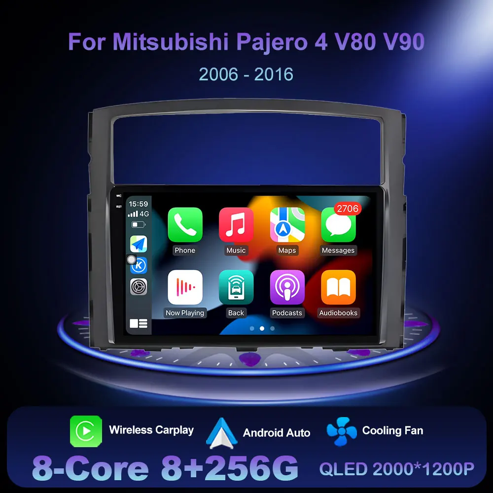 9 inch Touch Screen Car Multimedia Radio Player Android Auto for Mitsubishi Pajero 4 V80 V90 2006 - 2014 Navi DSP Stereo BT WiFi
9 inch Touch Screen Car Multimedia Radio Player Android Auto for Mitsubishi Pajero 4 V80 V90 2006 - 2014 Navi DSP Stereo BT WiFi