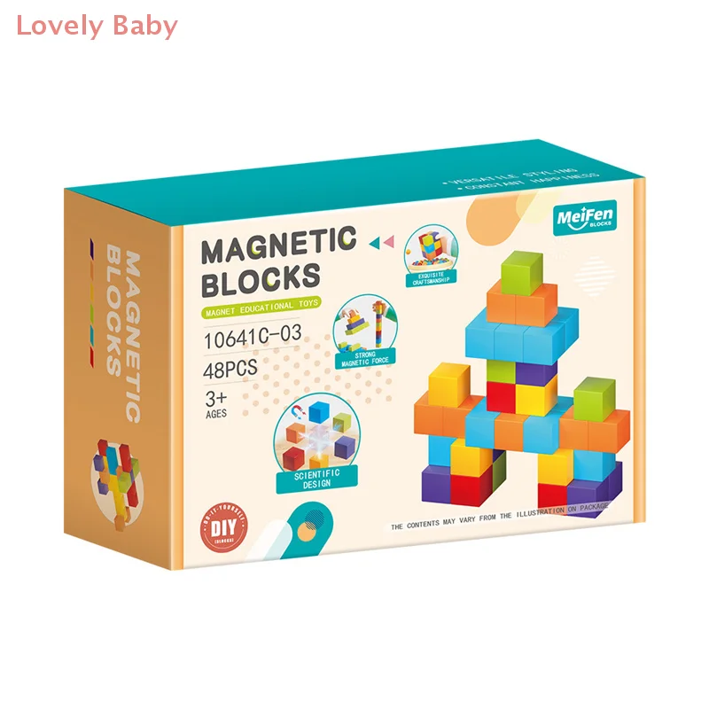 DIY Magnetic Cubes Building Set - STEM Learning Blocks For Kids, Early Educational Construction Toy
DIY Magnetic Cubes Building Set - STEM Learning Blocks For Kids, Early Educational Construction Toy